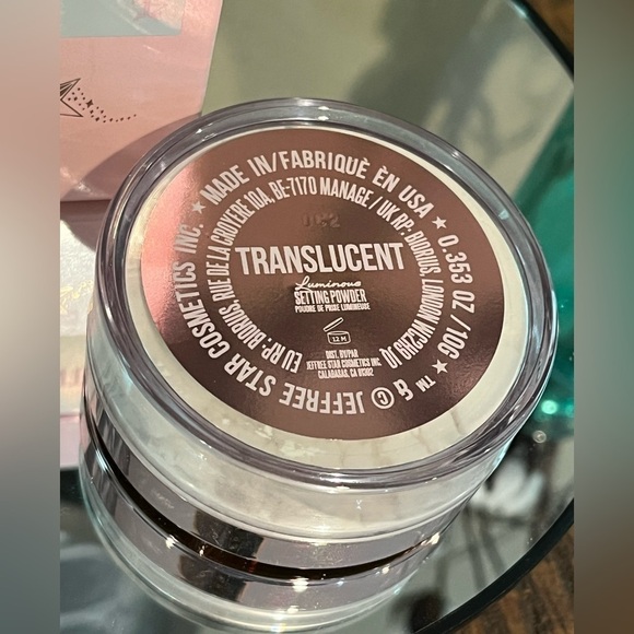 Jeffree Star Luminous Setting Powder, in shade translucent. NEW! - Picture 4 of 8